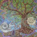 Tree of Life by Carolina Arcos, acrylic on canvas